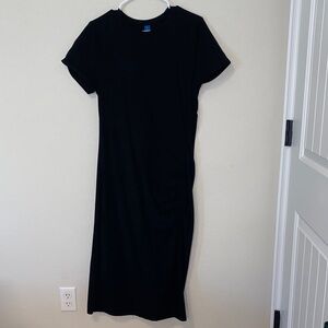 Old Navy Black Midi Dress